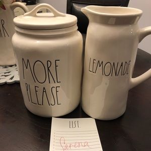 More please and lemonade for Cheryl A reserved